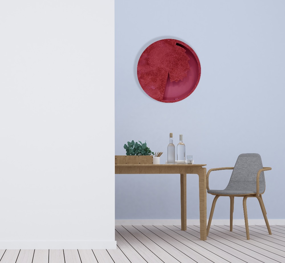 Painted Wood, Led Light
